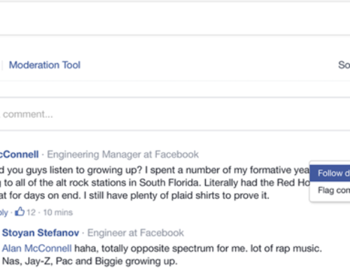 Facebook 留言版展示頁